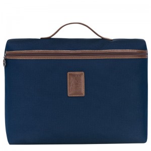 Men Longchamp Boxford S Briefcase Blue | Ireland-270NKYDEM