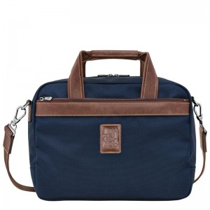 Men Longchamp Boxford S Travel Bag Blue | Ireland-087JGARWD