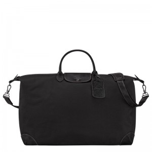 Men Longchamp Boxford Xl Travel Bag Black | Ireland-862RZWXDQ