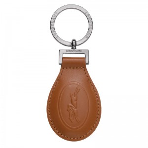 Men Longchamp Le Foulonné Key Rings Brown | Ireland-384SCPFYD