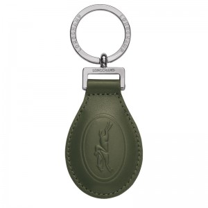 Men Longchamp Le Foulonné Key Rings Khaki | Ireland-764HSMFBP