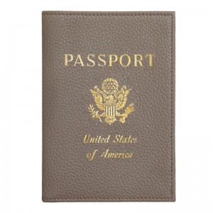 Men Longchamp Le Foulonné Passport Holder Beige | Ireland-913SHQVZJ