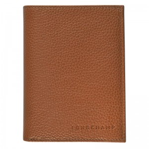 Men Longchamp Le Foulonné Wallet Brown | Ireland-743EVZQTC