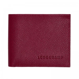 Men Longchamp Le Foulonné Wallet Pink | Ireland-810EQXDAZ