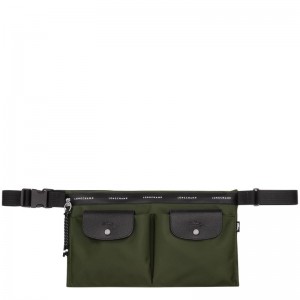 Men Longchamp Le Pliage Energy L Crossbody Bag Khaki | Ireland-367SAJRCY