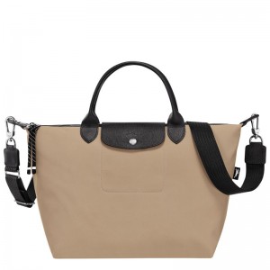 Men Longchamp Le Pliage Energy L Handbag Khaki | Ireland-852PTLFNV