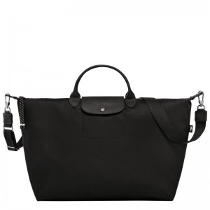 Men Longchamp Le Pliage Energy L Travel Bag Black | Ireland-596FQHXDI