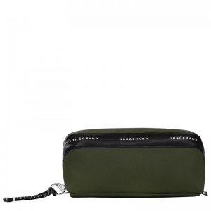Men Longchamp Le Pliage Energy Pouch Khaki | Ireland-621PGAENZ