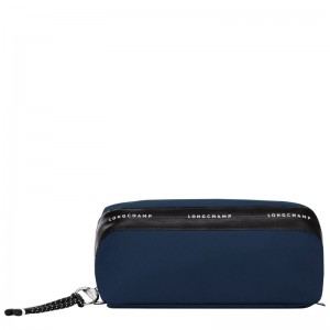 Men Longchamp Le Pliage Energy Pouch Navy | Ireland-416VXKMOY