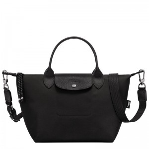 Men Longchamp Le Pliage Energy S Handbag Black | Ireland-187EWSKML