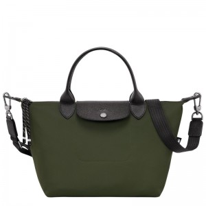 Men Longchamp Le Pliage Energy S Handbag Khaki | Ireland-530FLRBIW