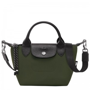 Men Longchamp Le Pliage Energy Xs Handbag Khaki | Ireland-587NVQCOY