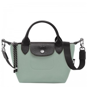 Men Longchamp Le Pliage Energy Xs Handbag Blue Green | Ireland-243CTVUGK