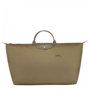 Men Longchamp Le Pliage Green Xl Travel Bag Olive | Ireland-835SVACRB