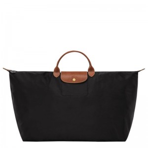 Men Longchamp Le Pliage Original Xl Travel Bag Black | Ireland-120QXEWHG