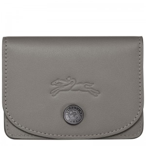 Men Longchamp Le Pliage Xtra Card Holder Beige | Ireland-953OKFIRE