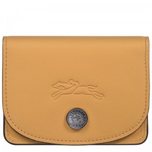 Men Longchamp Le Pliage Xtra Card Holder Orange | Ireland-819CTLUMD