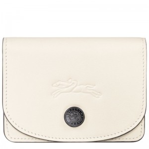 Men Longchamp Le Pliage Xtra Card Holder Cream | Ireland-175GEUHOA