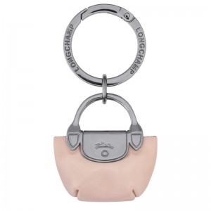 Men Longchamp Le Pliage Xtra Key Rings Beige | Ireland-619XBZLVA