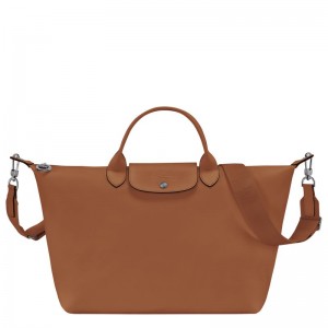 Men Longchamp Le Pliage Xtra L Handbag Brown | Ireland-219AVSUMW