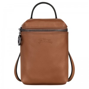 Men Longchamp Le Pliage Xtra Xs Crossbody Bag Brown | Ireland-305OMSBDH