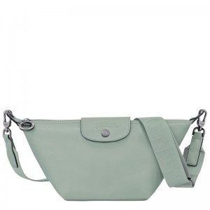 Men Longchamp Le Pliage Xtra Xs Crossbody Bag Green | Ireland-207UVGSKE