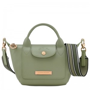 Men Longchamp Le Pliage Xtra Xs Handbag Green | Ireland-650DGIQUF