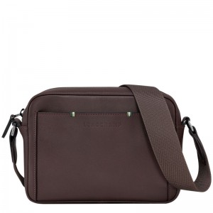 Men Longchamp Sur Seine Camera Crossbody Bag Beige | Ireland-678PFGBWE