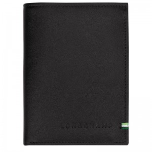 Men Longchamp Sur Seine Wallet Black | Ireland-928OQWRML