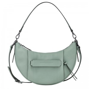 Women Longchamp 3D S Crossbody Bag Blue Green | Ireland-941REPZWK