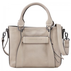 Women Longchamp 3D S Handbag Beige | Ireland-547PZTGEM
