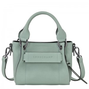 Women Longchamp 3D Xs Handbag Blue Green | Ireland-526PKNFOC