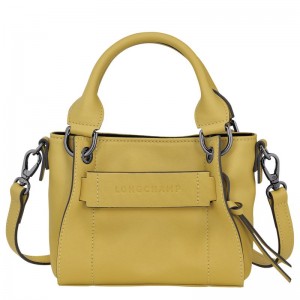 Women Longchamp 3D Xs Handbag Yellow | Ireland-183XPOMDT