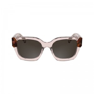 Women Longchamp Acetate Sunglasses Rose | Ireland-087KPHUDB