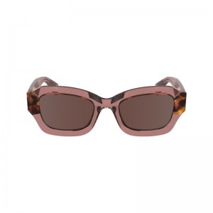 Women Longchamp Acetate Sunglasses Rose | Ireland-135CNYGHV
