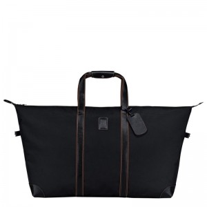 Women Longchamp Boxford Xl Travel Bag Black | Ireland-164VBXAZH