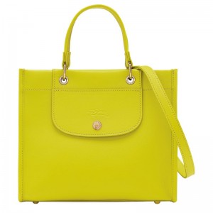 Women Longchamp Cabas S Handbag Green | Ireland-569ANQBSL