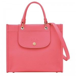 Women Longchamp Cabas S Handbag Pink | Ireland-083TLVIKB