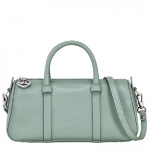 Women Longchamp Daylong S Handbag Blue Green | Ireland-210QJUCRM