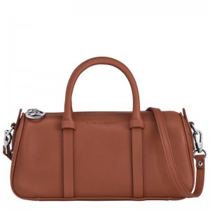 Women Longchamp Daylong S Handbag Brown | Ireland-931PWOCYL