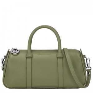 Women Longchamp Daylong S Handbag Green | Ireland-286KCRSJF
