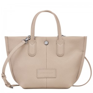 Women Longchamp Essential Xs Handbag Beige | Ireland-893APGMZW