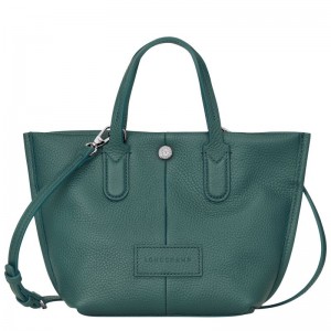 Women Longchamp Essential Xs Handbag Blue Green | Ireland-618TUCJDK