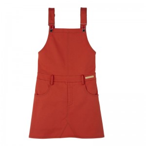 Women Longchamp Gabardine Dress Pink | Ireland-726VQURJC