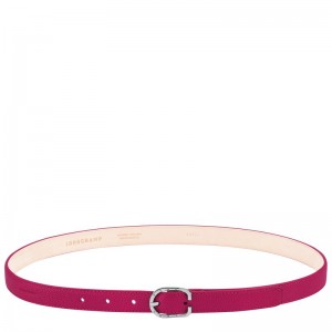 Women Longchamp Le Foulonné Belt Pink | Ireland-085PDEWAL
