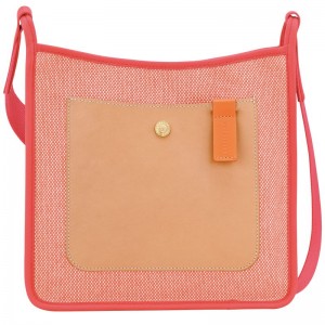 Women Longchamp Le Foulonné S Crossbody Bag Pink | Ireland-508GWBSVQ