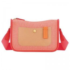 Women Longchamp Le Foulonné S Crossbody Bag Pink | Ireland-891BDFGOS