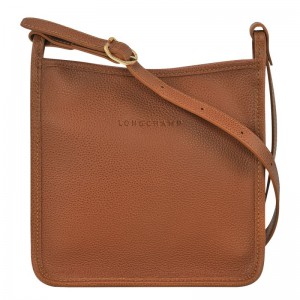 Women Longchamp Le Foulonné S Crossbody Bag Brown | Ireland-071IHVUQP