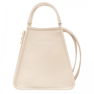 Women Longchamp Le Foulonné S Handbag Beige | Ireland-350MGYDXW