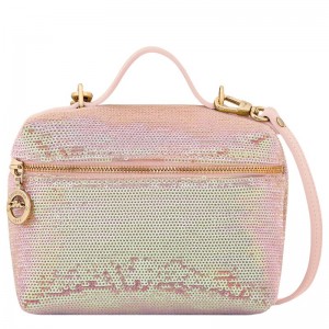 Women Longchamp Le Pliage Collection Xs Crossbody Bag Beige | Ireland-950CIUQOB